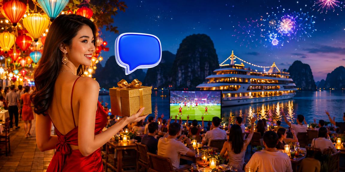 Chợ đêm và bonus tại Vịnh Hạ Long